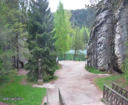 Vstup do skal, Pískovna