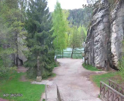 Vstup do skal, Pískovna