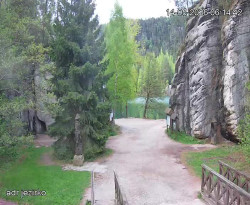 Vstup do skal, Pískovna