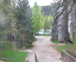 Vstup do skal, Pískovna