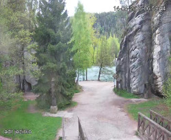 Vstup do skal, Pískovna