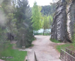 Vstup do skal, Pískovna