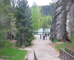 Vstup do skal, Pískovna