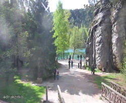Vstup do skal, Pískovna