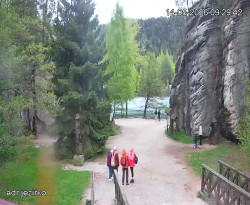 Vstup do skal, Pískovna