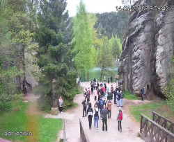Vstup do skal, Pískovna
