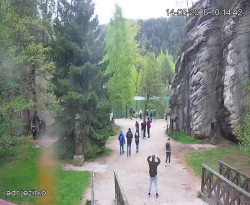 Vstup do skal, Pískovna