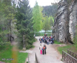 Vstup do skal, Pískovna