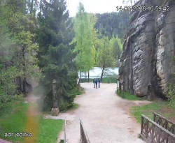 Vstup do skal, Pískovna