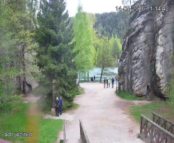 Vstup do skal, Pískovna