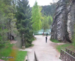 Vstup do skal, Pískovna