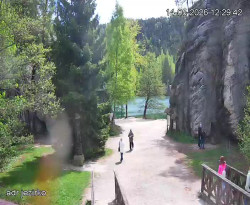 Vstup do skal, Pískovna