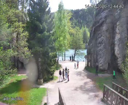 Vstup do skal, Pískovna