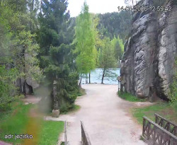 Vstup do skal, Pískovna