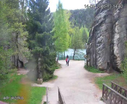 Vstup do skal, Pískovna