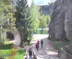 Vstup do skal, Pískovna