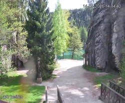 Vstup do skal, Pískovna