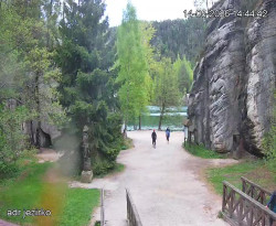 Vstup do skal, Pískovna