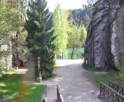 Vstup do skal, Pískovna