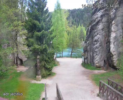 Vstup do skal, Pískovna