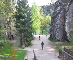 Vstup do skal, Pískovna