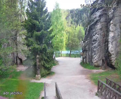 Vstup do skal, Pískovna