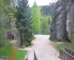 Vstup do skal, Pískovna