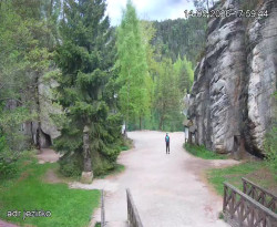 Vstup do skal, Pískovna