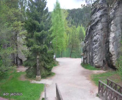 Vstup do skal, Pískovna