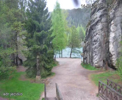 Vstup do skal, Pískovna