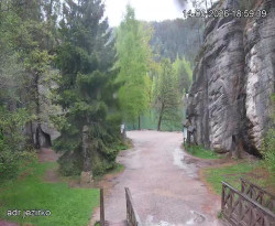 Vstup do skal, Pískovna