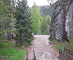 Vstup do skal, Pískovna