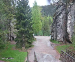Vstup do skal, Pískovna