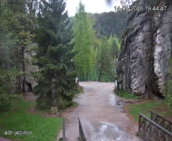 Vstup do skal, Pískovna