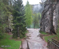 Vstup do skal, Pískovna