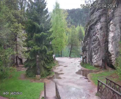 Vstup do skal, Pískovna