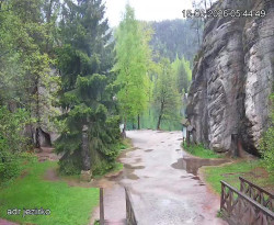 Vstup do skal, Pískovna