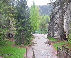 Vstup do skal, Pískovna