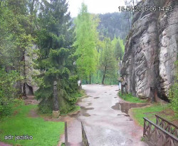 Vstup do skal, Pískovna