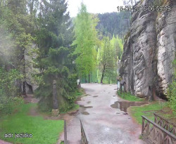 Vstup do skal, Pískovna