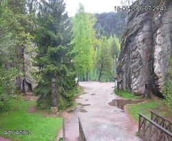 Vstup do skal, Pískovna