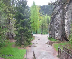 Vstup do skal, Pískovna
