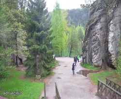 Vstup do skal, Pískovna