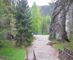 Vstup do skal, Pískovna
