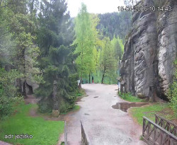 Vstup do skal, Pískovna