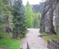 Vstup do skal, Pískovna