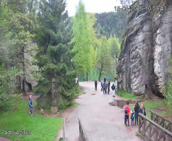 Vstup do skal, Pískovna