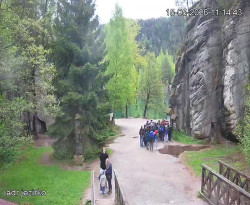 Vstup do skal, Pískovna