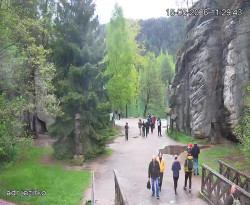 Vstup do skal, Pískovna