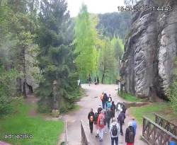 Vstup do skal, Pískovna